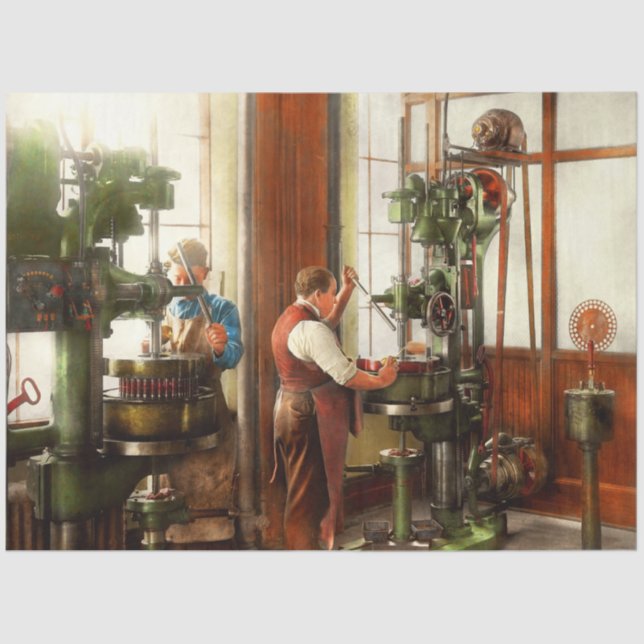 Machinist - When precision matters 1919 Tissue Paper (Front)