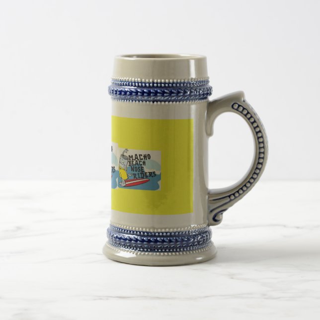 macho beach beer stein (Right)