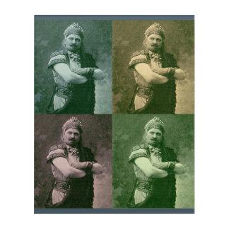 macho macho man acrylic print