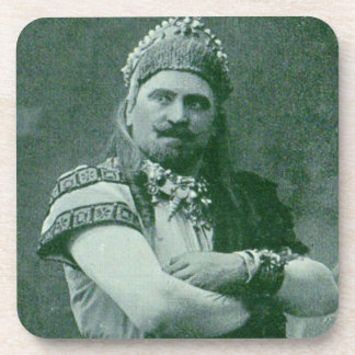 macho macho man beverage coaster