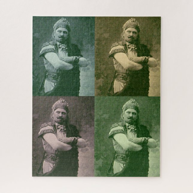 macho macho man jigsaw puzzle (Vertical)