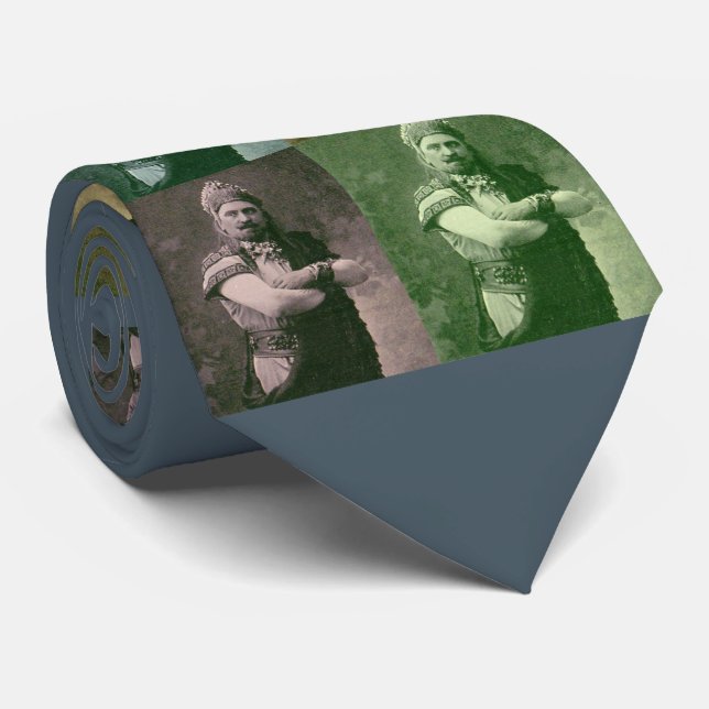 macho macho man neck tie (Rolled)