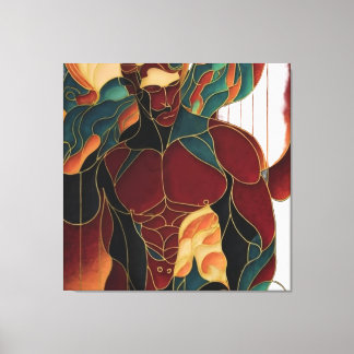 macho man canvas print