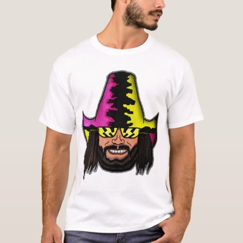 Macho Man Randy Savage T_ShirtSmiling Madness T_Shirt