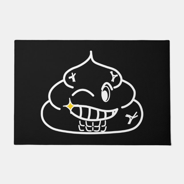 Macho Poop - Brootsch the PooPoo Doormat (Front)