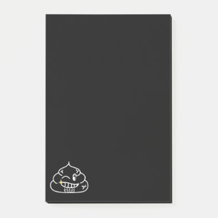 Macho Poop - Brootsch the PooPoo Post-it Notes