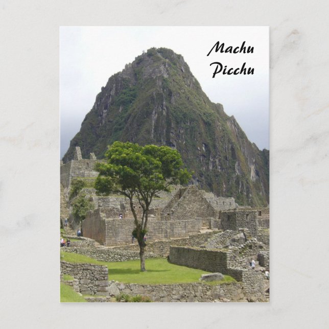 machu peru postcard (Front)