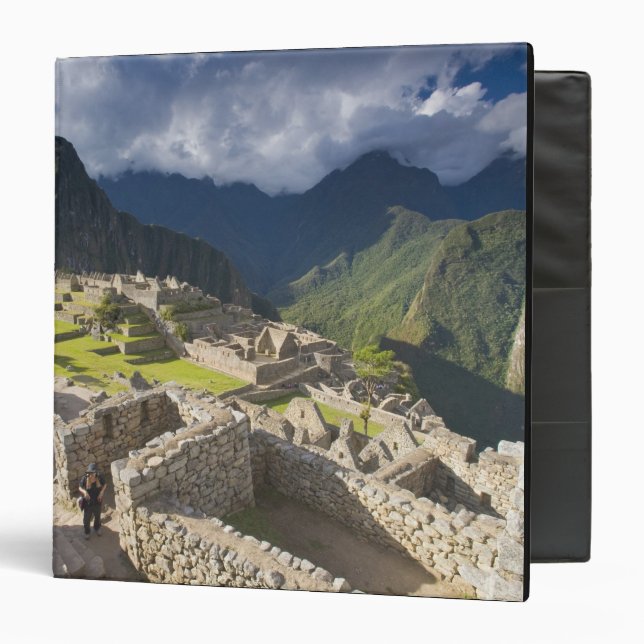 Machu Picchu, ancient ruins, UNESCO world 3 Binder (Front/Inside)