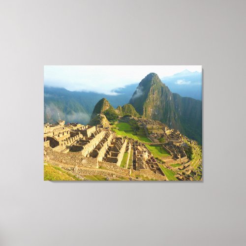 Machu Picchu Canvas Print