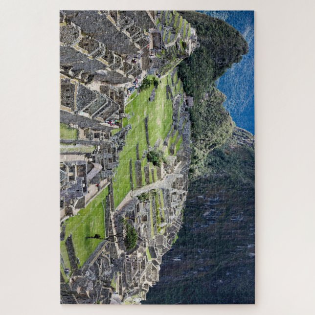 Machu Picchu (close up) Jigsaw Puzzle (Vertical)