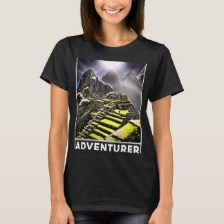 Machu Picchu Cordillera Peru Adventurer T-Shirt