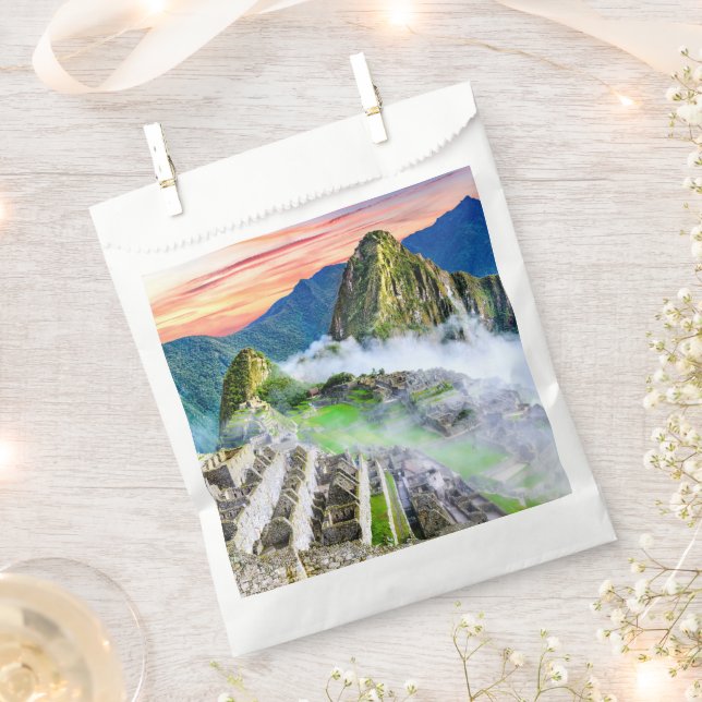  Machu Picchu, Cusco - Peru Favor Bag (Clipped)