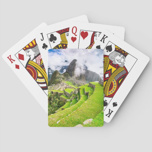 Machu Picchu, Cusco,  Peru Poker Cards (Back)