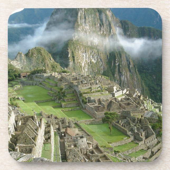 machu picchu drink coaster (Front)