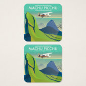 machu picchu Flight travel poster (Front & Back)