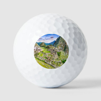 Machu Picchu Golf Balls