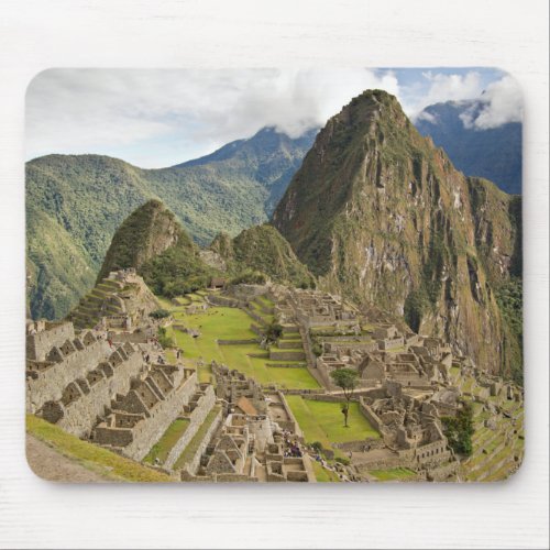 Machu Picchu inca city in Peru mousepad