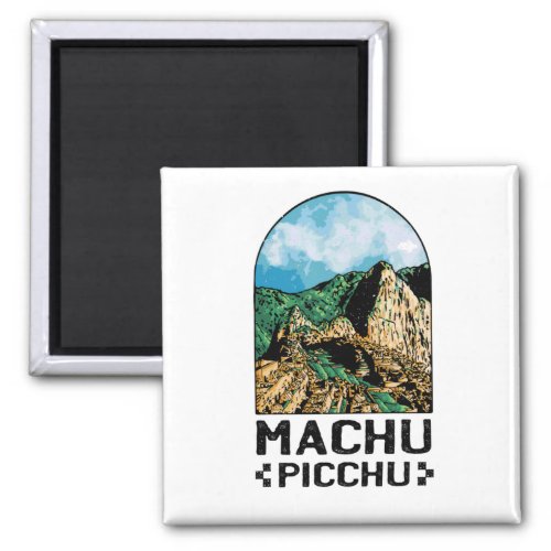 Machu Picchu Magnet