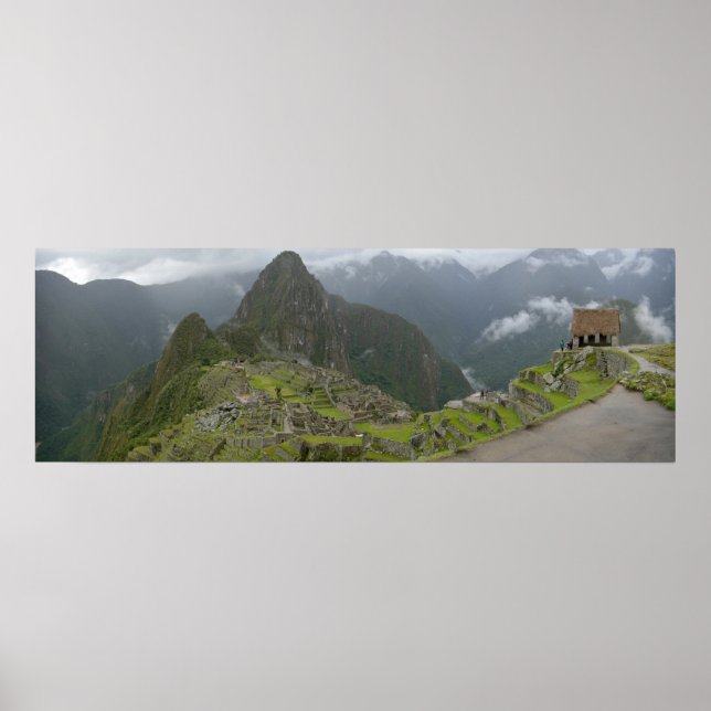 Machu Picchu Panorama Poster (Front)