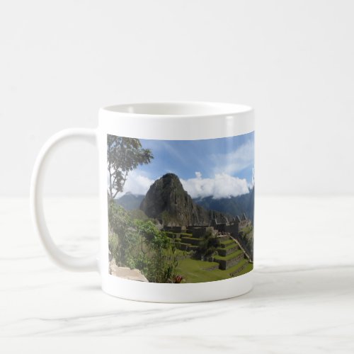Machu Picchu Panoramic Coffee Mug