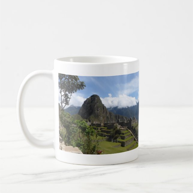 Machu Picchu Panoramic Coffee Mug (Left)