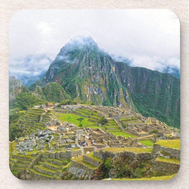 Machu Picchu, Peru Beverage Coaster (Front)