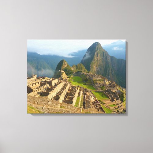 Machu Picchu Peru Canvas Print