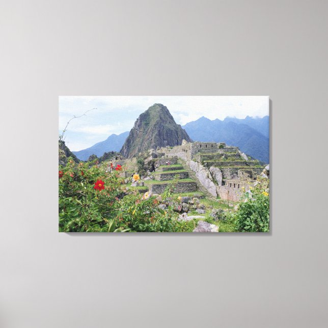 Machu Picchu, Peru Canvas Print (Front)