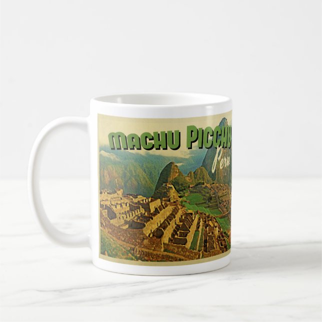Machu Picchu Peru Coffee Mug (Left)