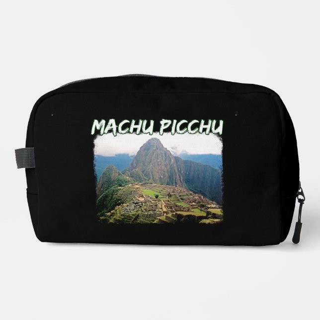 Machu Picchu Peru - Huayna Picchu Mountain Dopp Kit (Front)