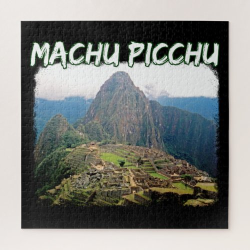 Machu Picchu Peru - Huayna Picchu Mountain Jigsaw Puzzle