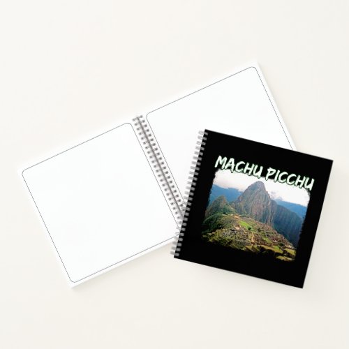 Machu Picchu Peru - Huayna Picchu Mountain Notebook