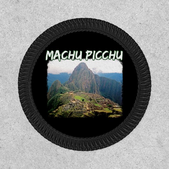 Machu Picchu Peru - Huayna Picchu Mountain Patch (Front)