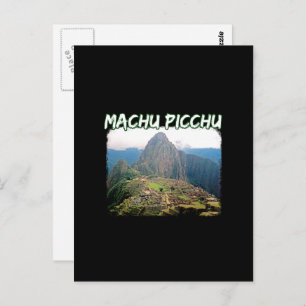 Machu Picchu Peru - Huayna Picchu Mountain Postcard
