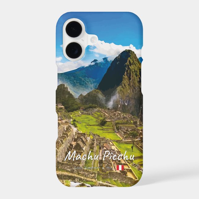 Machu Picchu, Peru - Inca Citadel Ruins Case-Mate iPhone Case (Back)