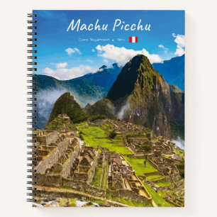 Machu Picchu, Peru - Inca Citadel Ruins Spiral Notebook