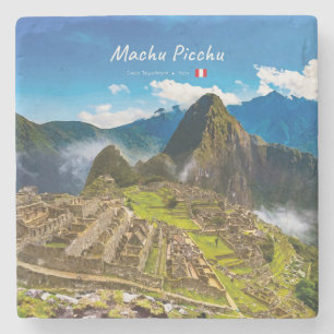 Machu Picchu, Peru - Inca Citadel Ruins Stone Coaster