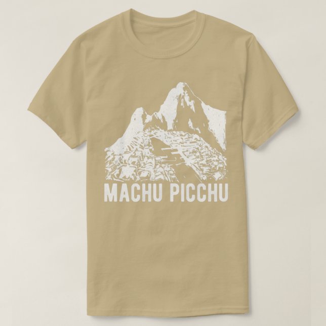 Machu Picchu Peru Inca Gift T-Shirt (Design Front)