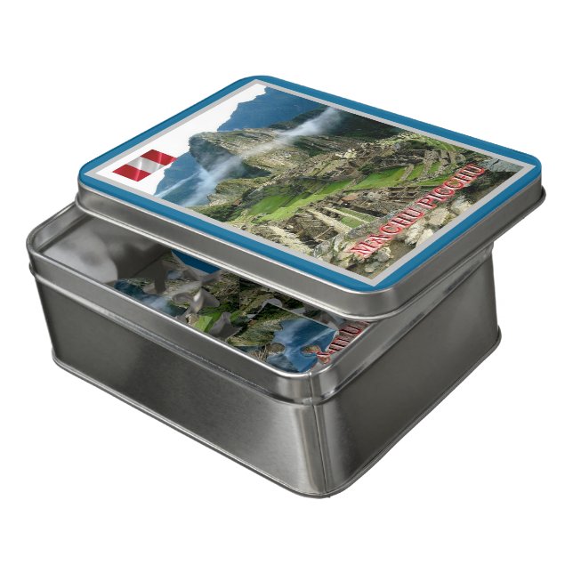 Machu Picchu - Peru - Jigsaw Puzzle (Lid Open)