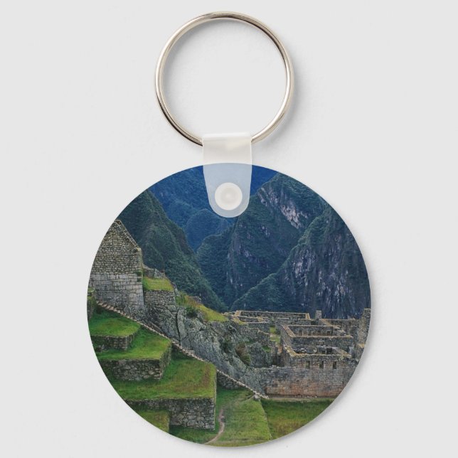 Machu Picchu, Peru Keychain (Front)