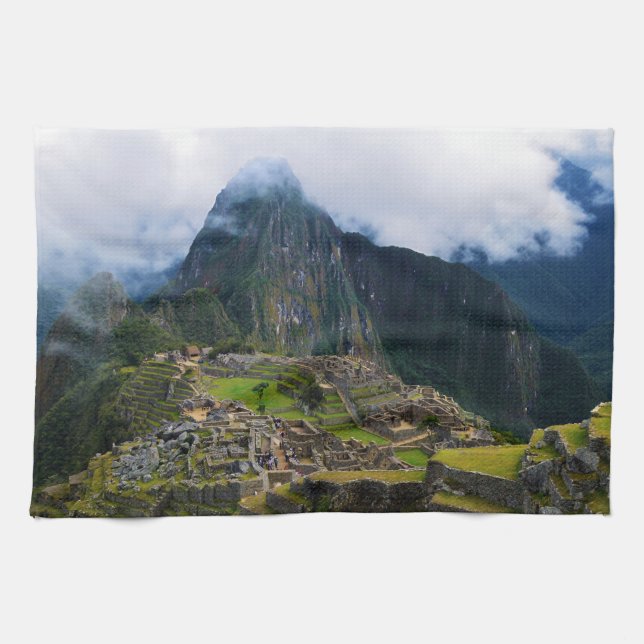 Machu Picchu, Peru Kitchen Towel (Horizontal)