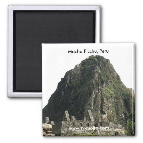 Machu Picchu Peru Magnet