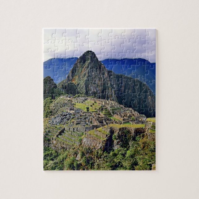MACHU PICCHU - Peru - panorama Jigsaw Puzzle (Vertical)