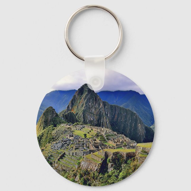 MACHU PICCHU - Peru - panorama Keychain (Front)