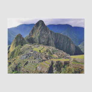MACHU PICCHU - Peru - panorama Tissue Paper