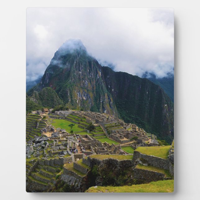 Machu Picchu, Peru Plaque (Front)