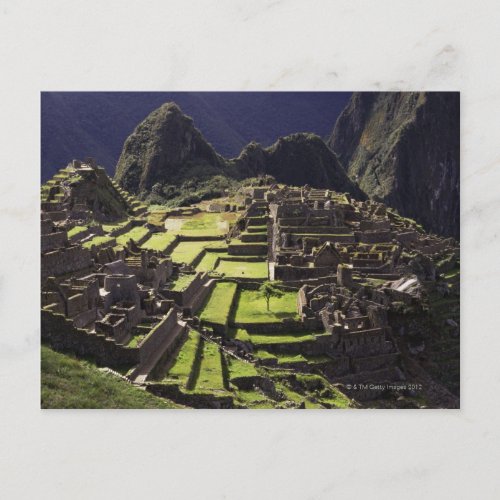Machu Picchu, Peru Postcard
