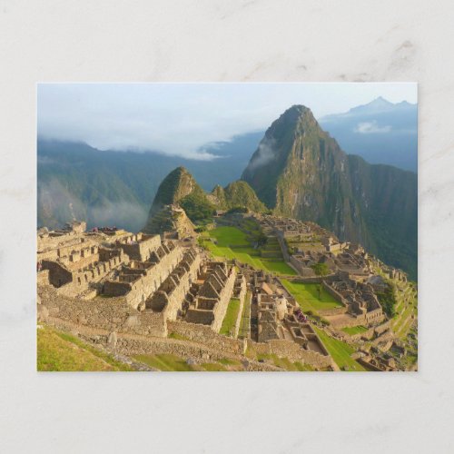 Machu Picchu Peru Postcard