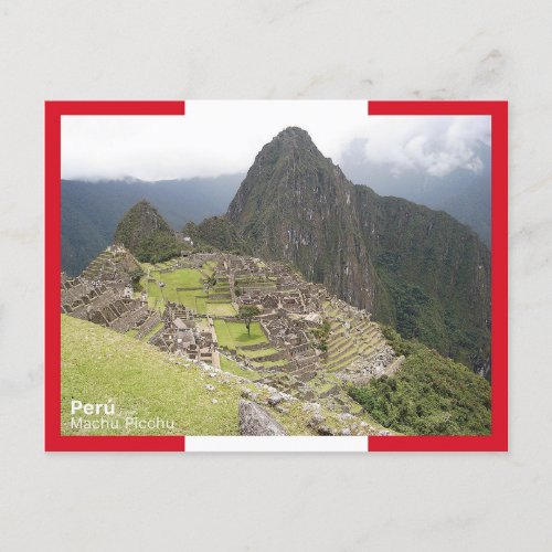 Machu Picchu _ Peru Postcard
