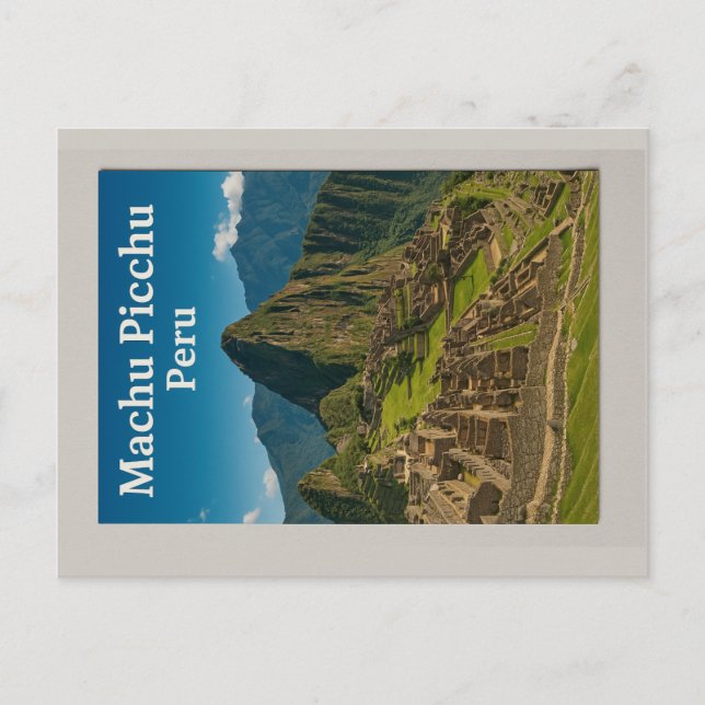 Machu Picchu – Peru Postcard (Front)